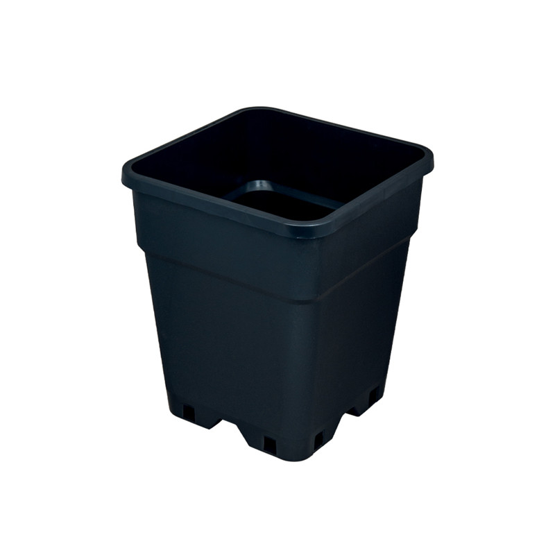 POT CARRÉ NOIR 0.5L POT CARRÉ NOIR 0.5L