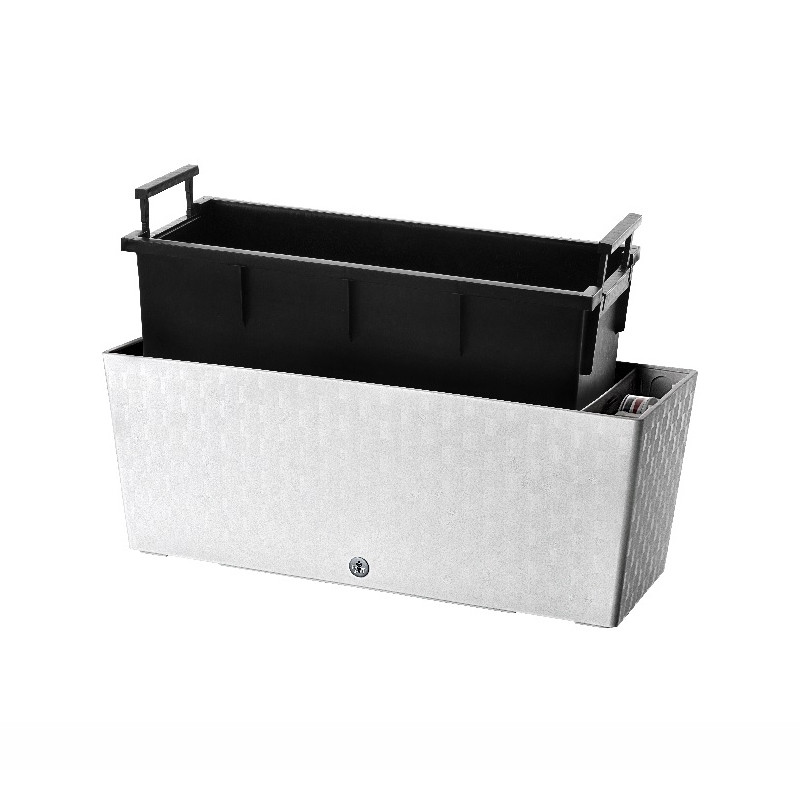 SELFIRRIGATION WINDOW BOX SUPREME 50 BLANC GLACIAL SELFIRRIGATION WINDOW BOX SUPREME 50 BLANC GLACIAL