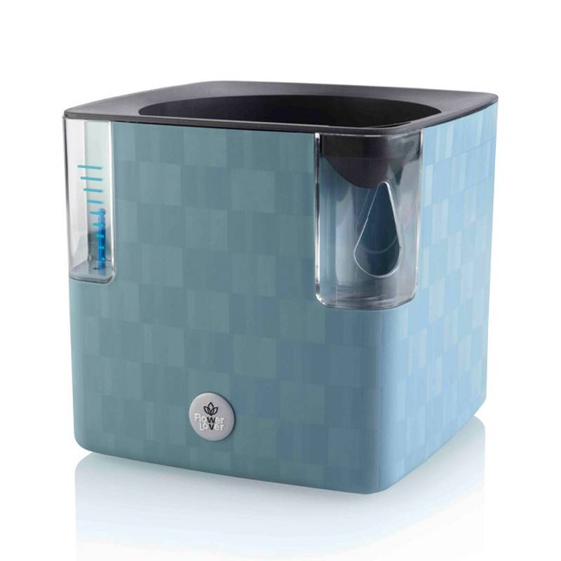 ADOQUÍN 14X14X14 CM ACERO AZUL