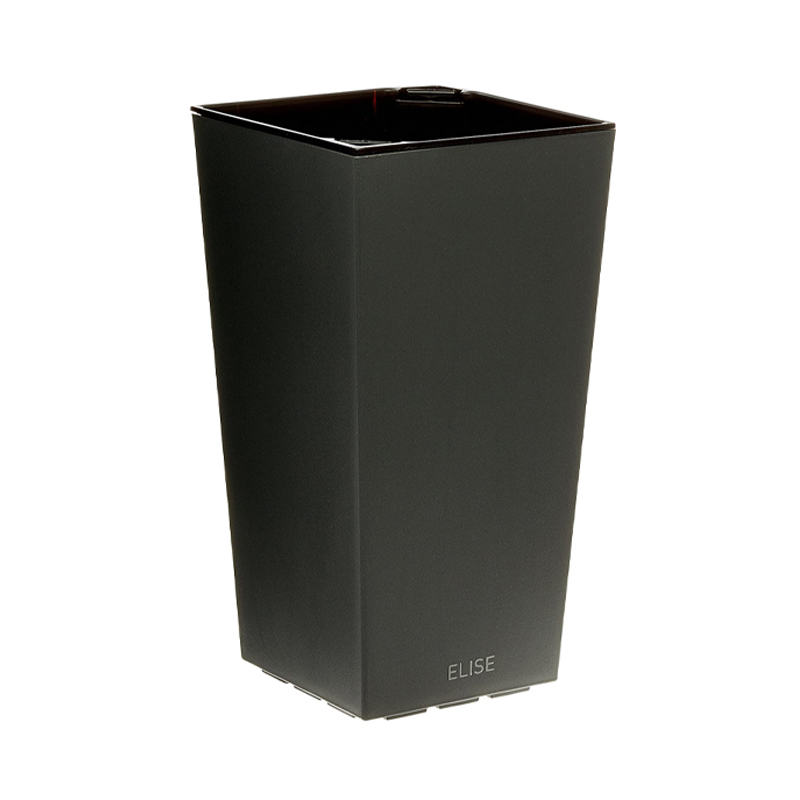 Pot de fleurs - Elise - Anthracite paillettes - 20cm - Gardenico Pot de fleurs - Elise - Anthracite paillettes - 20cm - Gardenico