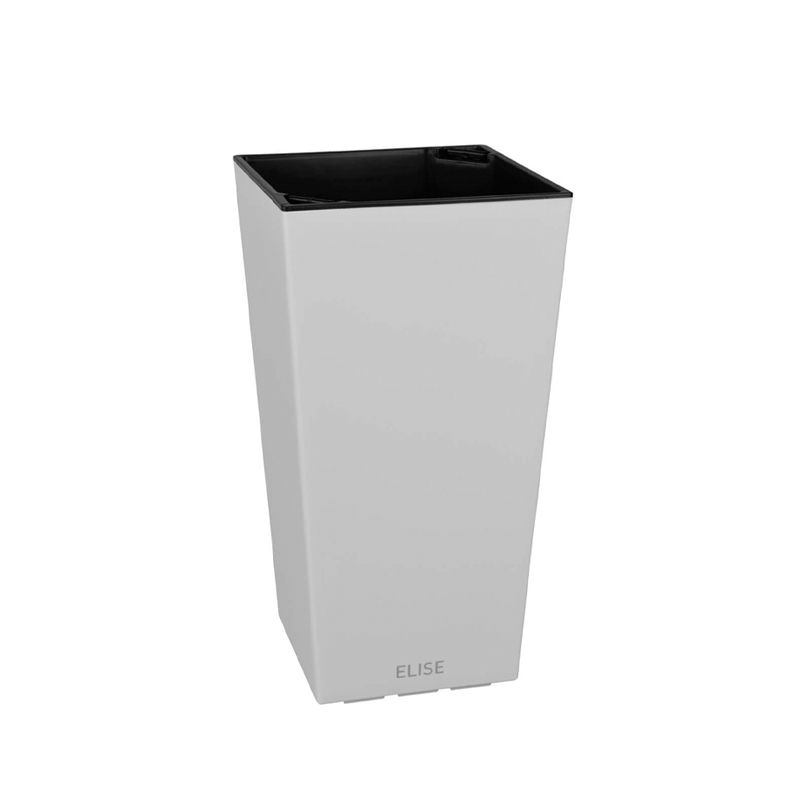 IN- & OUTDOOR POT ELISE GLOSS 15 CM BLANC
