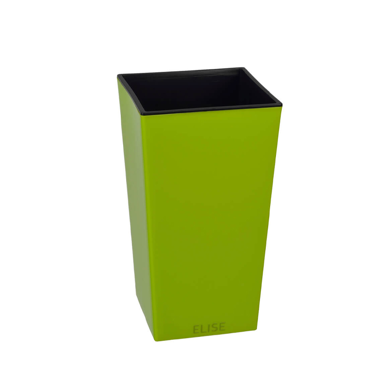 IN- & OUTDOOR POT ELISE GLOSS 15 CM PEA GREEN