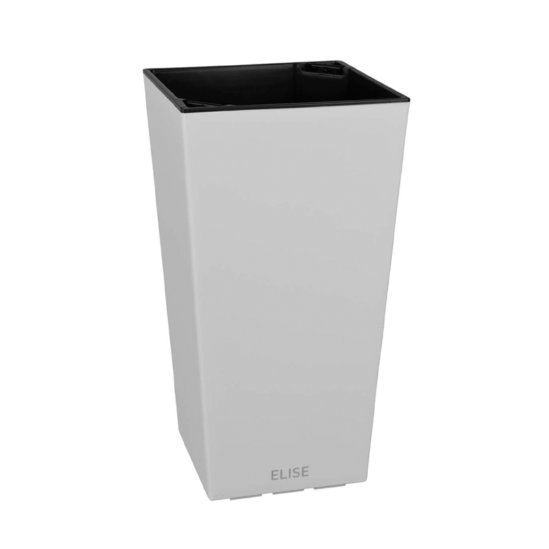 IN- & OUTDOOR POT ELISE GLOSS 20 CM BLANC