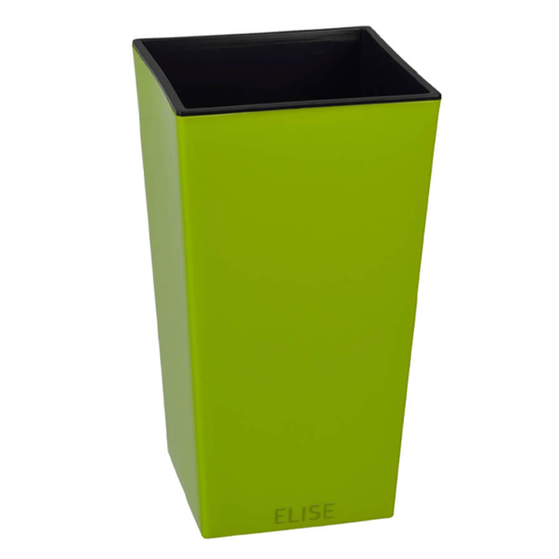 IN- & OUTDOOR POT ELISE GLOSS 25 CM PEA GREEN
