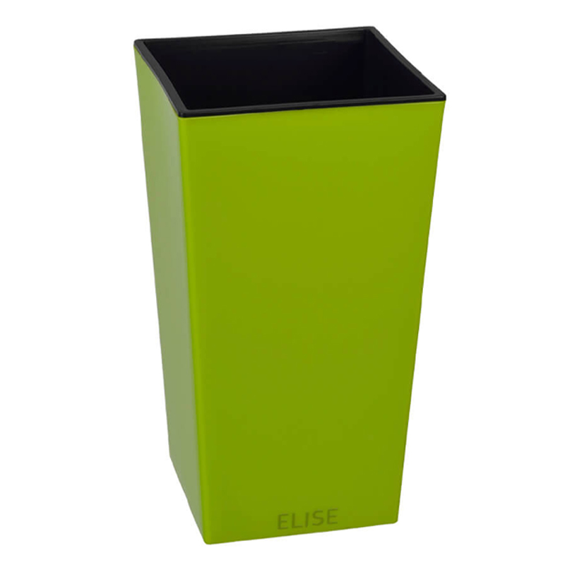 Vaso da fiori - Elise - Verde pisello brillante - 25cm - Gardenico