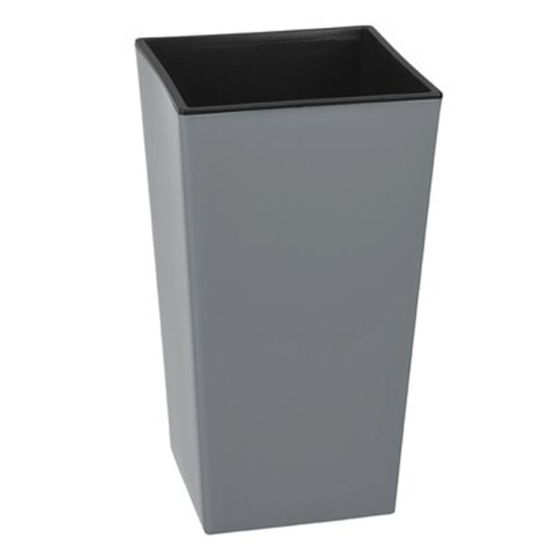 Flower pot - Elise - Gris Pierre brillant - 25cm - Gardenico