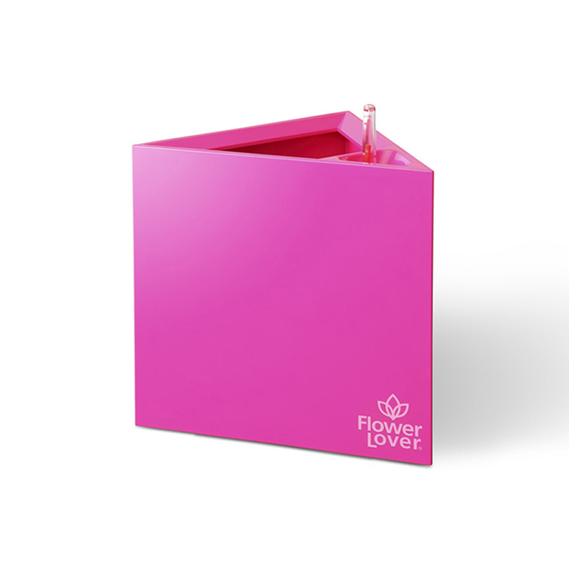 TRIANGOLO 21X21X21 ROSA