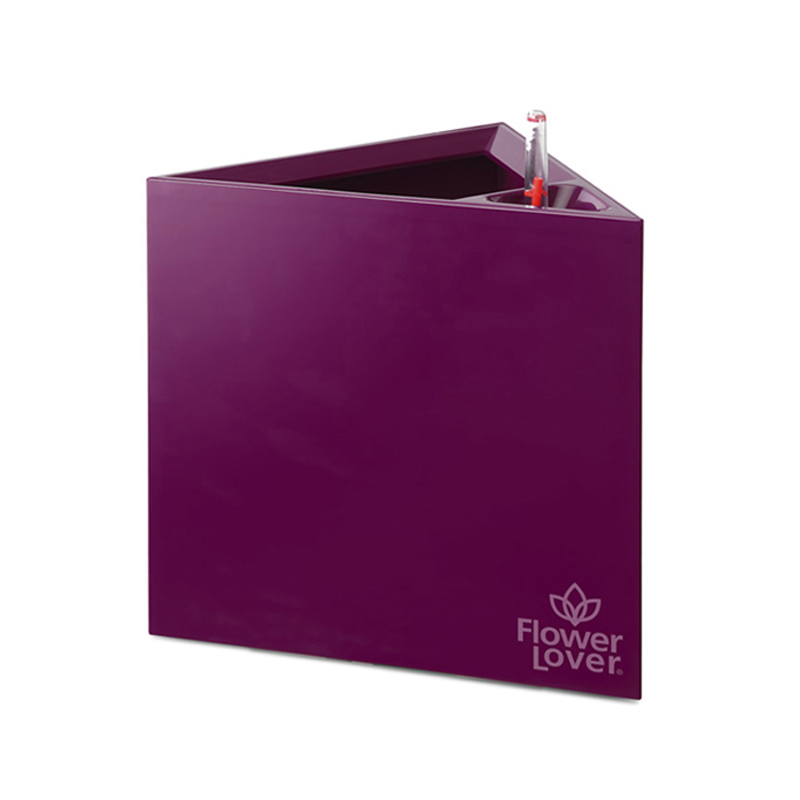 DRIEHOEK 27X27X27 PAARS