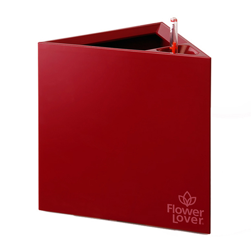 TRIANGOLO 33X33X33 ROSSO ELEGANTE