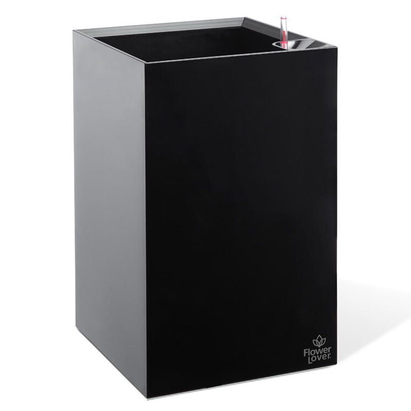 CUBICO 27X27X42 GLOSSY BLACK CUBICO 27X27X42 GLOSSY BLACK