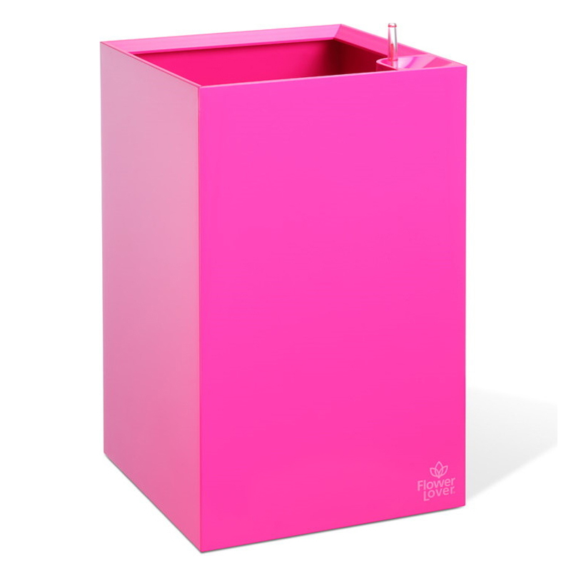 Blumentopf - Cubico - Rosa - 27x27x42cm - Flower Lover