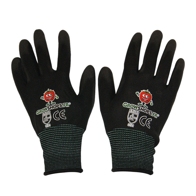 PAIO DI GUANTI GROWSHOPS M (BORDO NERO)