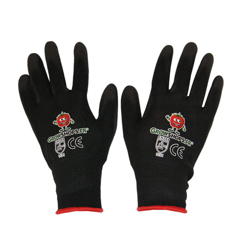 PAIRE DE GANTS GROWSHOPS S (LISERE ROUGE) - Cadeau