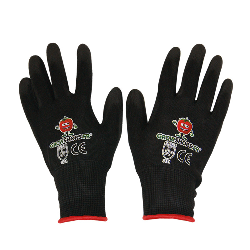 PAAR Handschuhe GROWSHOPS S (ROTES LISERE) - Geschenk