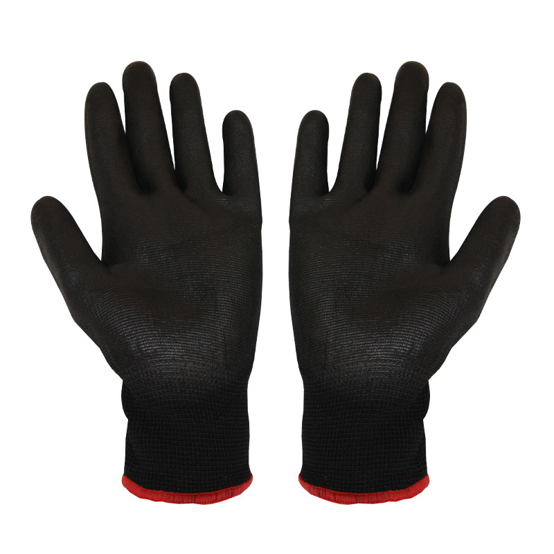 Paar handschoenen - VG Garden - Maat S - Rode biezen
