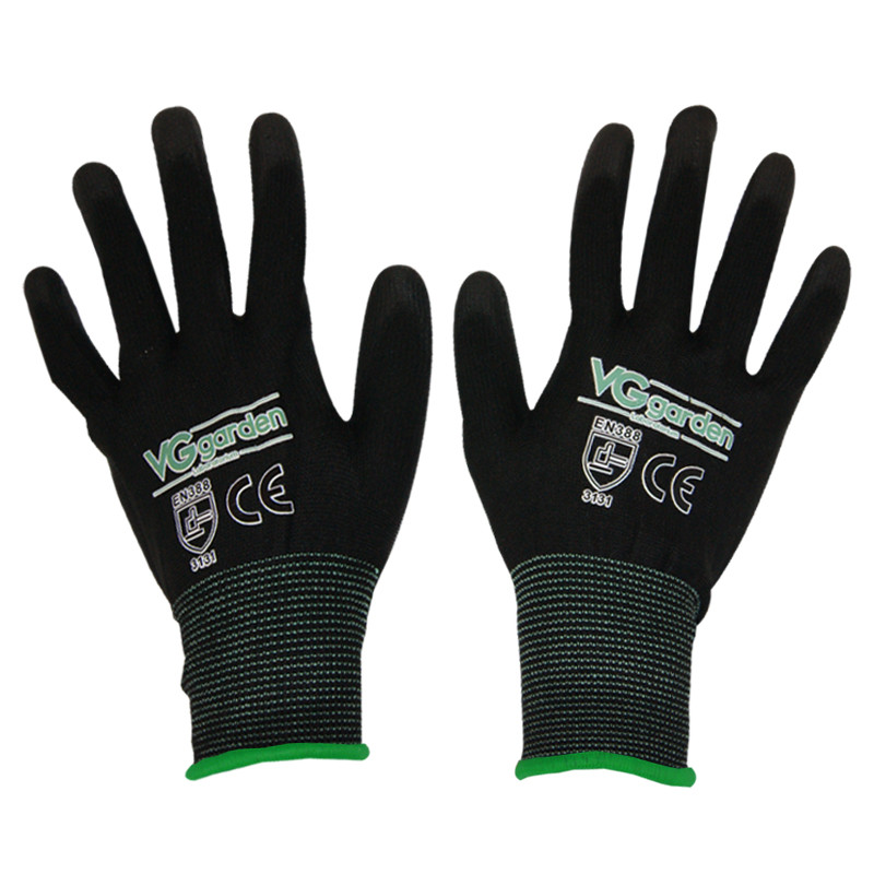 Pair of gloves - VG Garden - Size L - Green trim