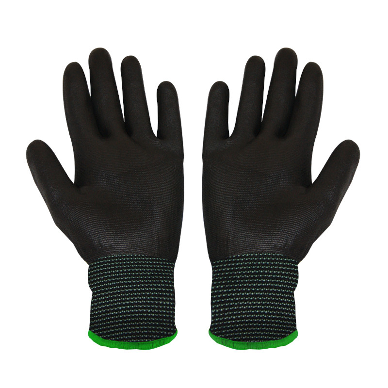 Paar handschoenen - VG Garden - Maat L - Groene bies