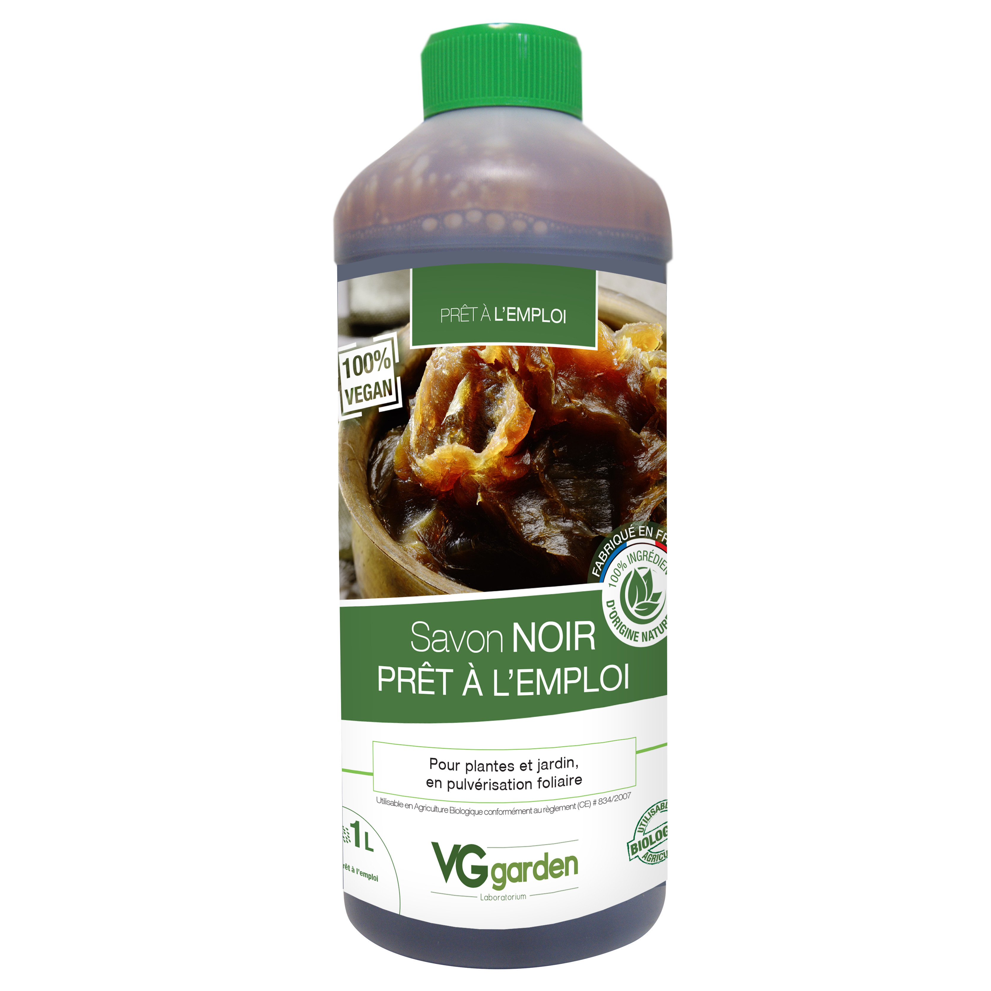 VG GARDEN BLACK SOAP 1L READY TO USE