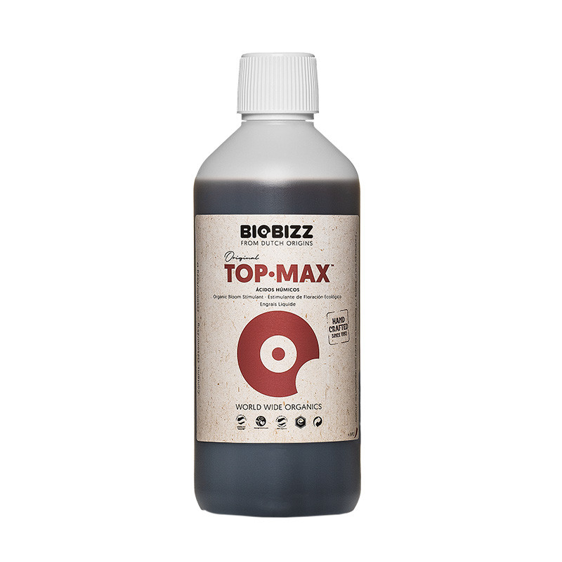 Fertilizante Top Max 500 ml - BioBizz , estimulador de floración orgánico