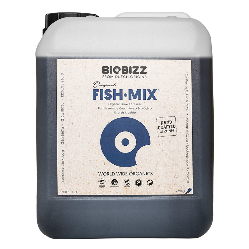 Fish Mix 5 L fertilizzante per la crescita - Biobizz