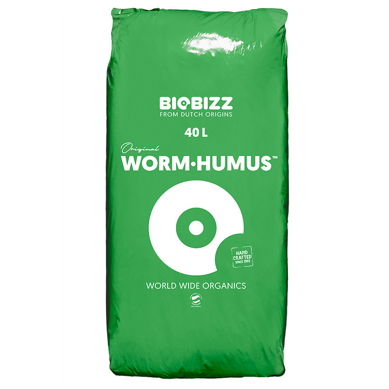 wormenhumus meststof 40 L zak - Biobizz