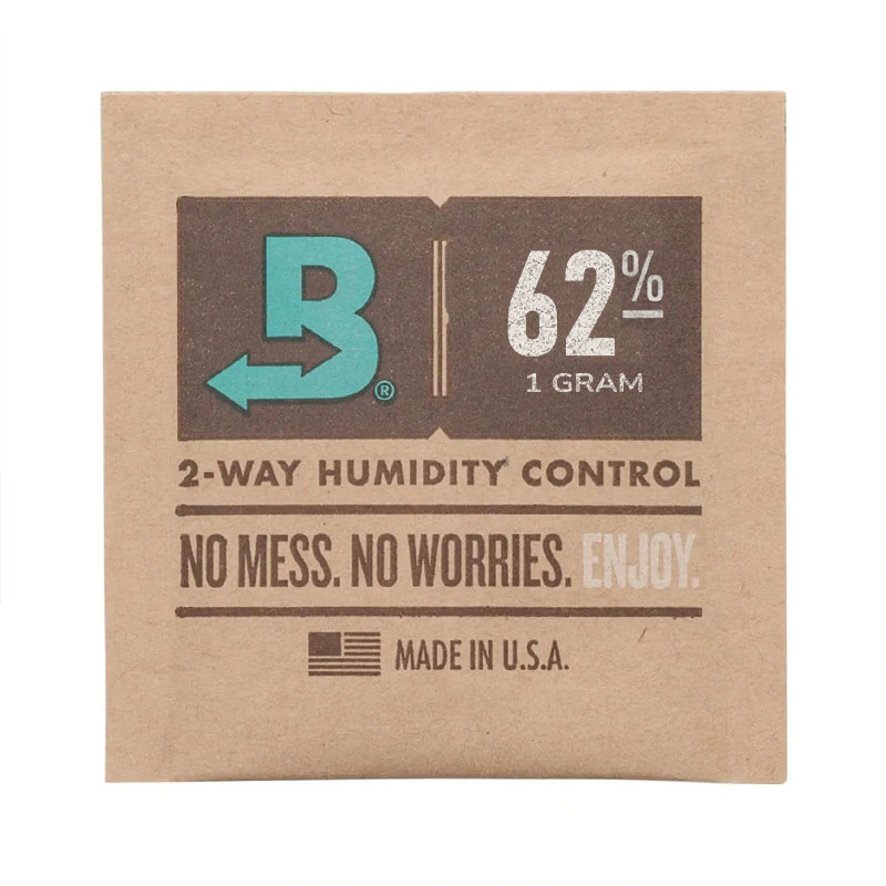 BOVEDA DER BEUTEL 1G 62% AUFRECHTERHALTUNG HUMITIDE