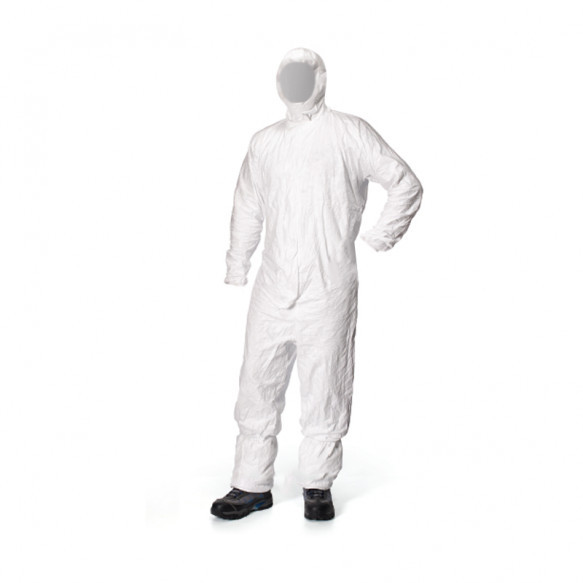 SPECIAL PHYTO / DISPOSABLE HOODED SUIT TYVEK (CE,CAT 3) T4