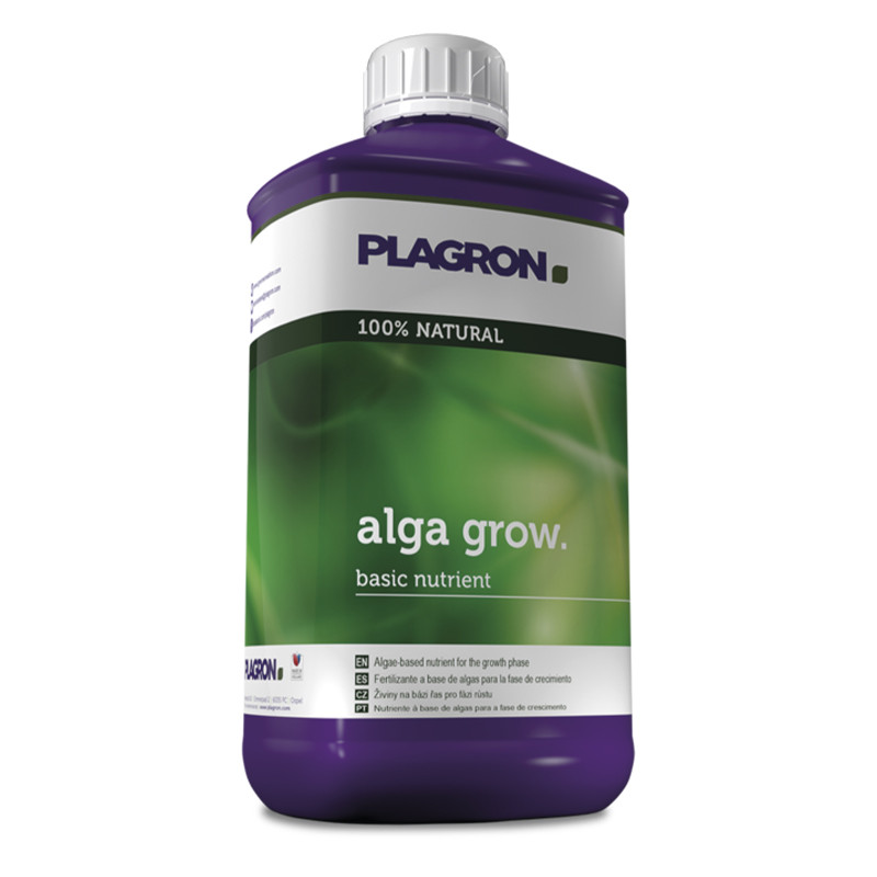 Alga Grow 1L - Fertilizante orgánico de crecimiento de Plagron