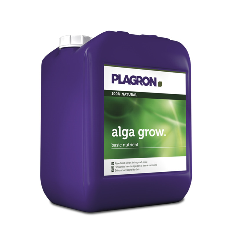 Alga Grow 5L - Fertilizante de crecimiento Biológico Plagron