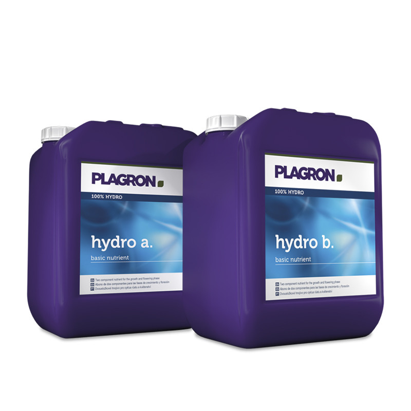 Plagron hydro A + B - 5 litri - fertilizzante idroponico