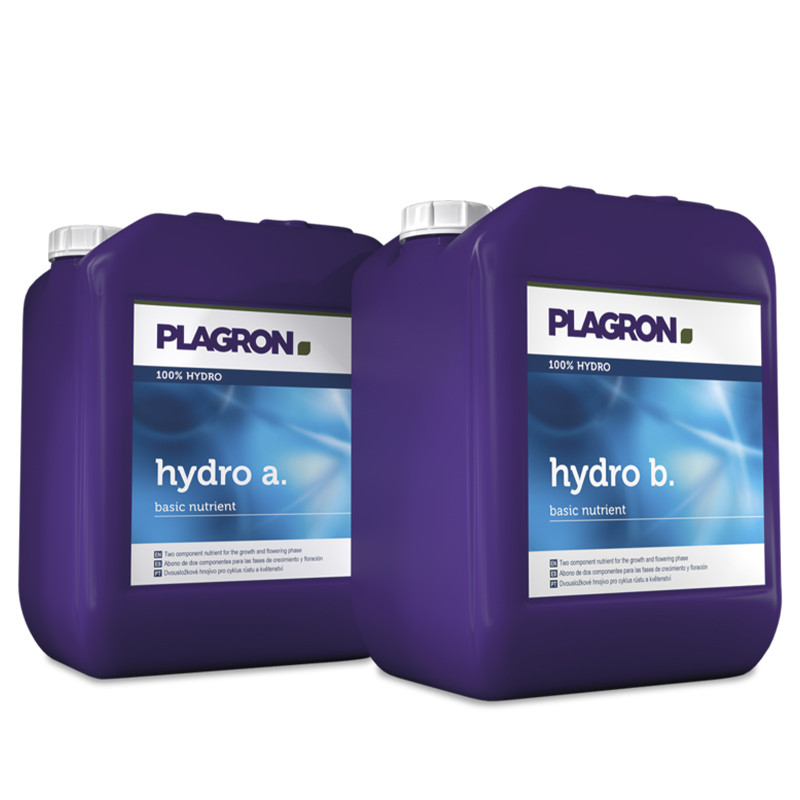 Plagron hydro A + B - 10 litri - fertilizzante idroponico