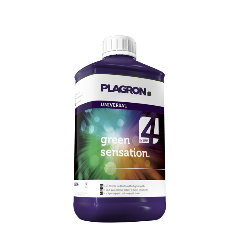 Plagron Green sensation 250ml, bloei-activator en actieve ingrediënten en terpenen