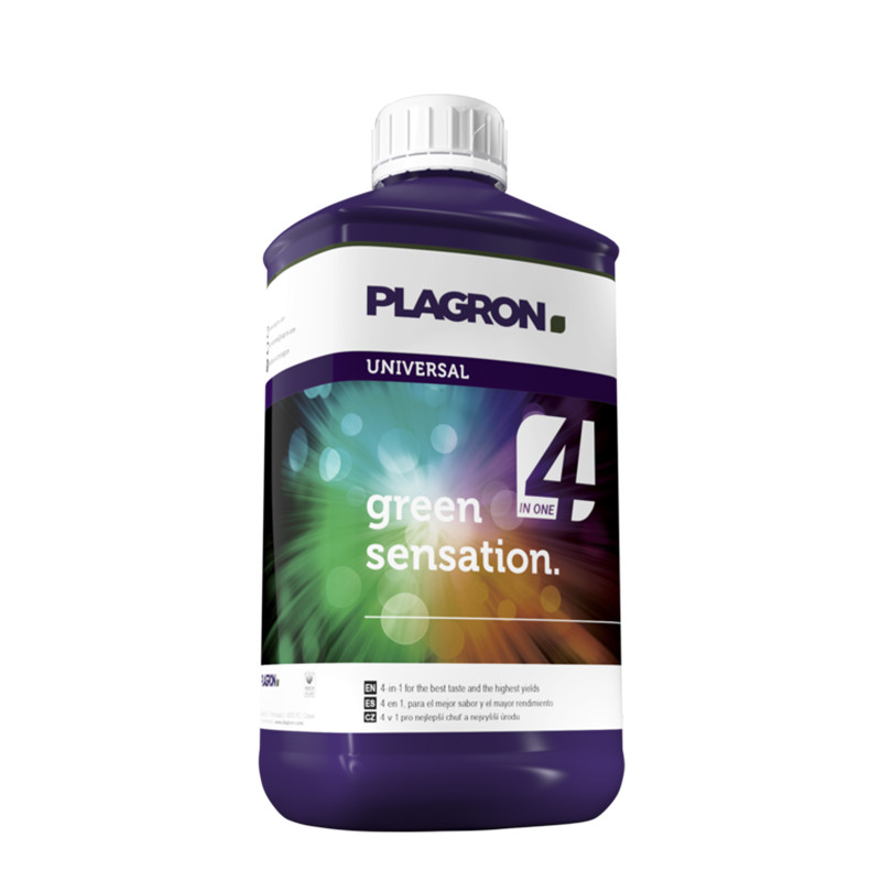 Plagron Green Sensation 500 ml , attivatore di fioritura e principi attivi e terpeni 