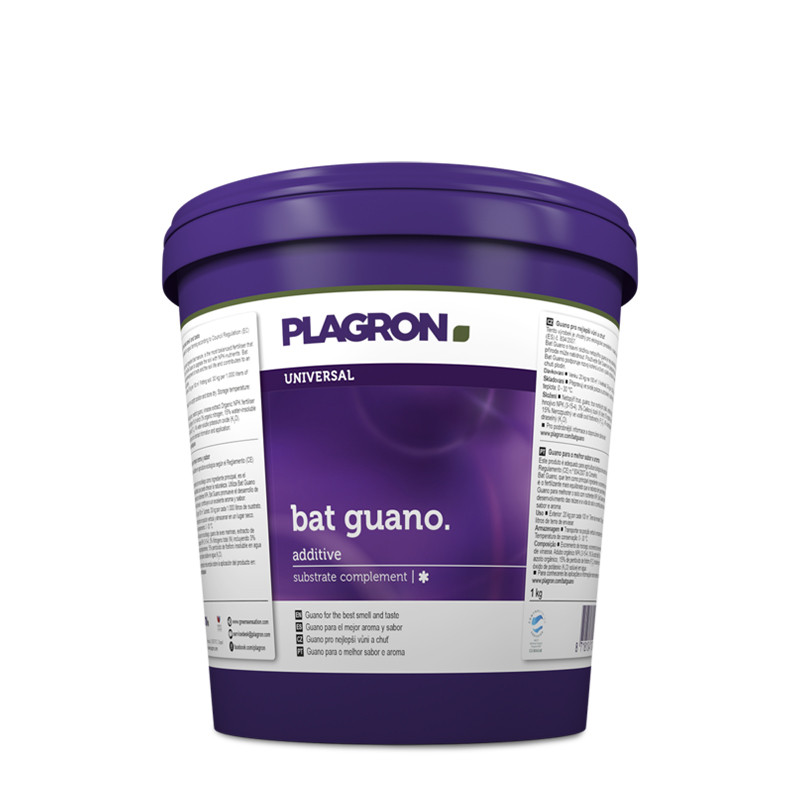 Plagron Bat Guano 1 litro - fertilizzante a base di guano di pipistrello 