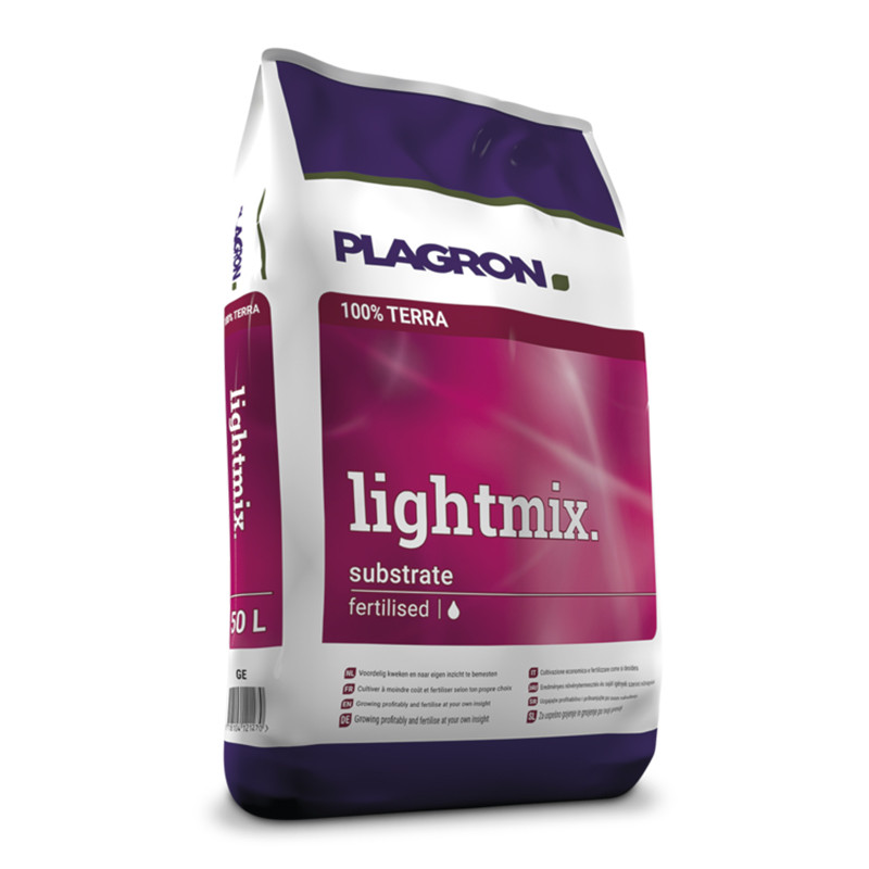 Terreau croissance Plagron Light Mix 50 litres