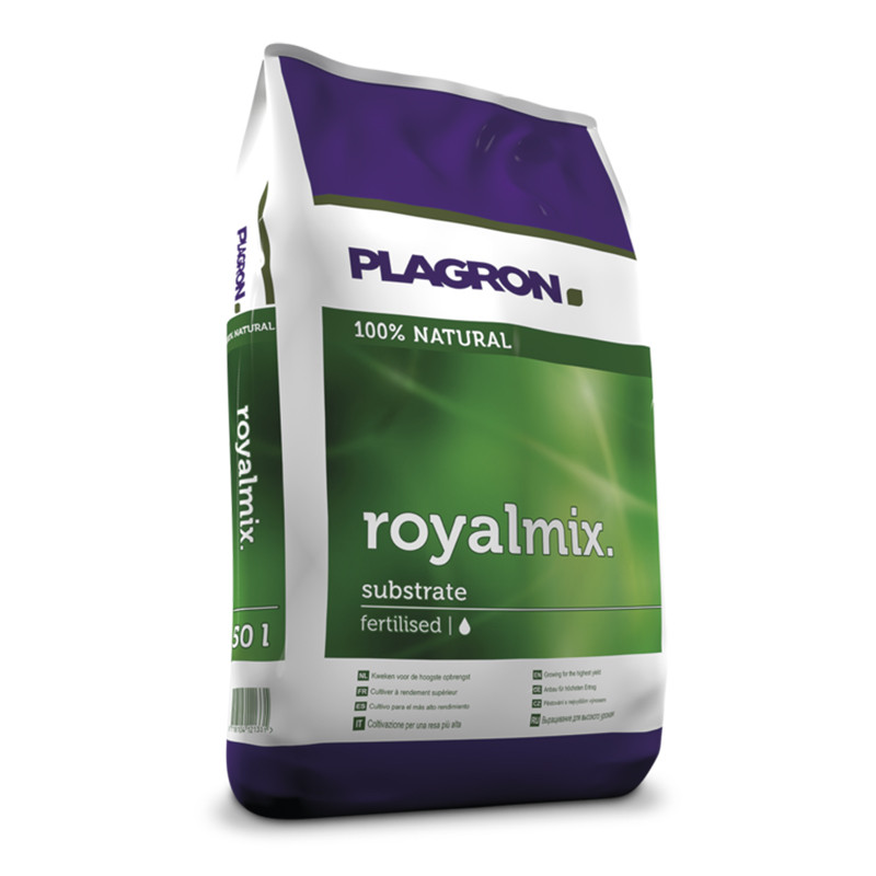 Plagron Royalty mix flowering soil - 50 liters