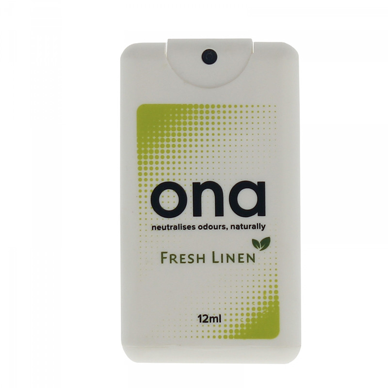 ONA CARD SPRAYER FRESH LINEN 12ML