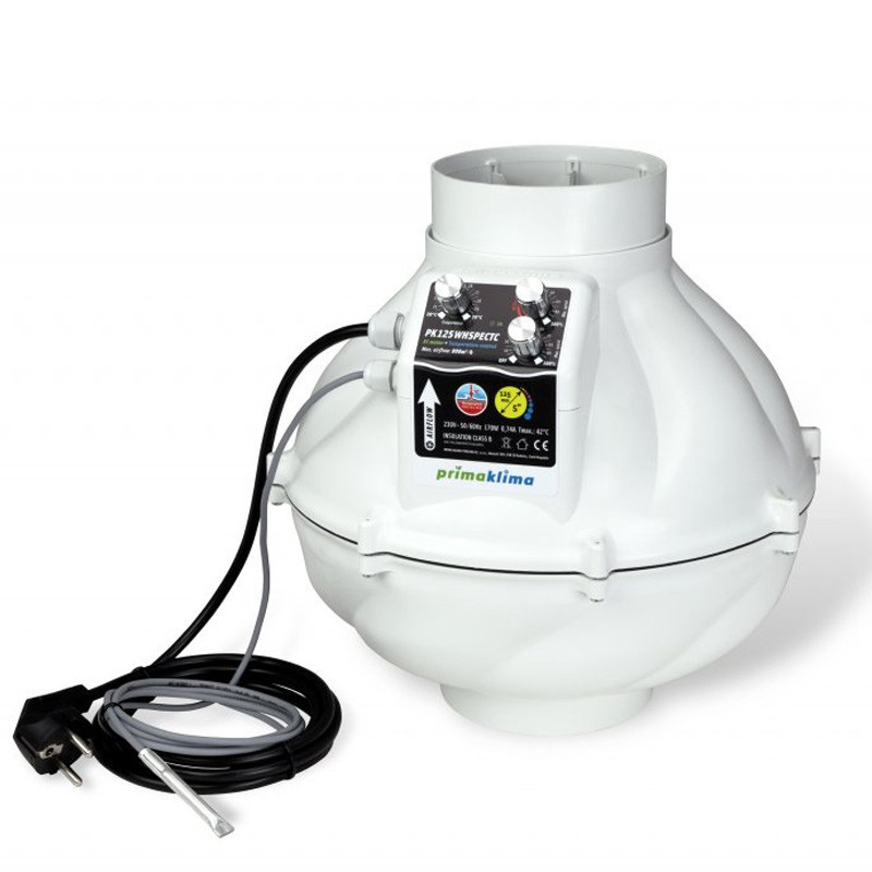 PRIMA KLIMA SILENT PK125 WHSP EC-TC 750M3/H