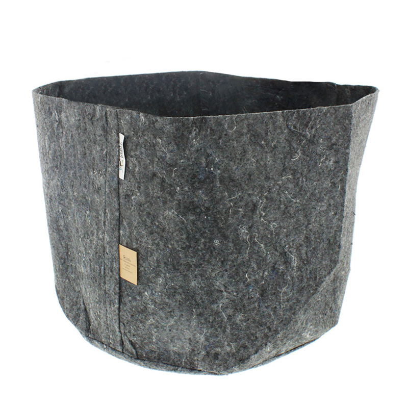 Textile pot - 56L 43x38cm - Grey - Root Pouch