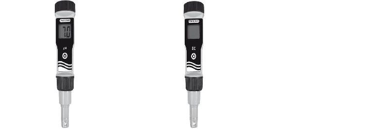 Pack Waterproof pH and EC testers - Platinium
