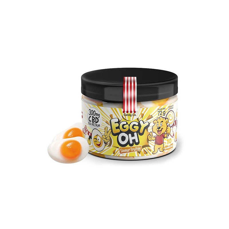 Bonbon CBD - goût fruitée - 72g - Candy Co