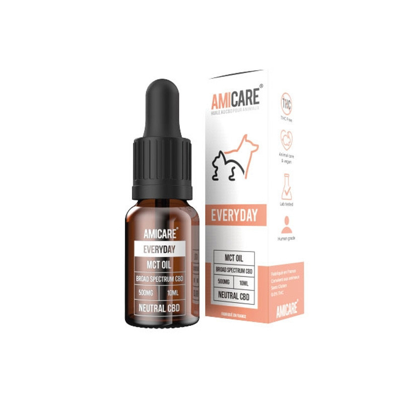 Huile CBD pour animaux - Everyday - 10ml - Amicare