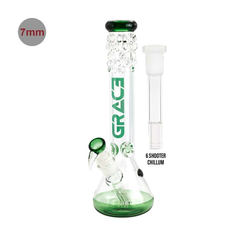 Knalparel g.a.s groen h40cm d50mm sg:29,2mm - Grace Glass