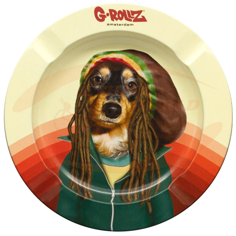 G-ROLLZ | PETS ROCK 'REGGAE' ASHTRAY SET7 DIA: 13.5CM
