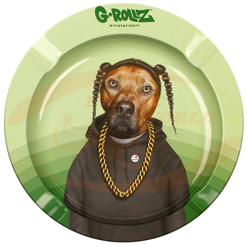 G-ROLLZ | PETS ROCK 'RAP' ASHTRAY SET7 DIA: 13.5CM