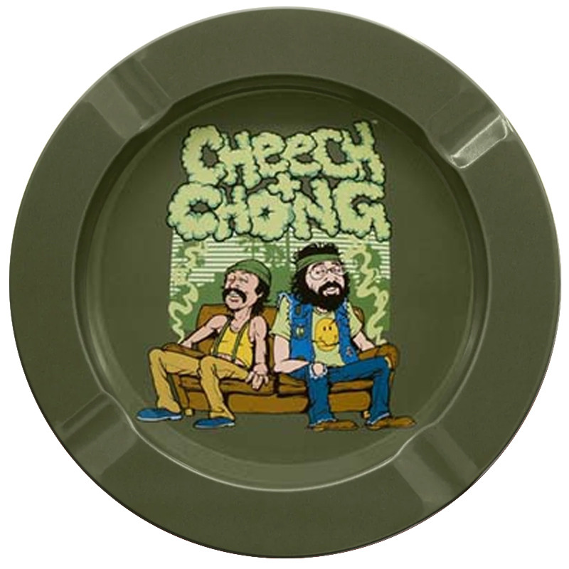 Cheech & Chong In da chair asbak - 13.5cm G-Rollz