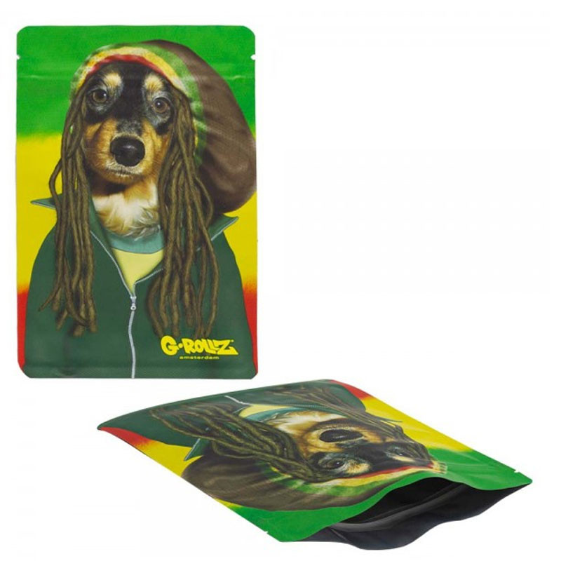 Pochettes x25 anti-odeur - Reggae - 150x200mm - G-Rollz