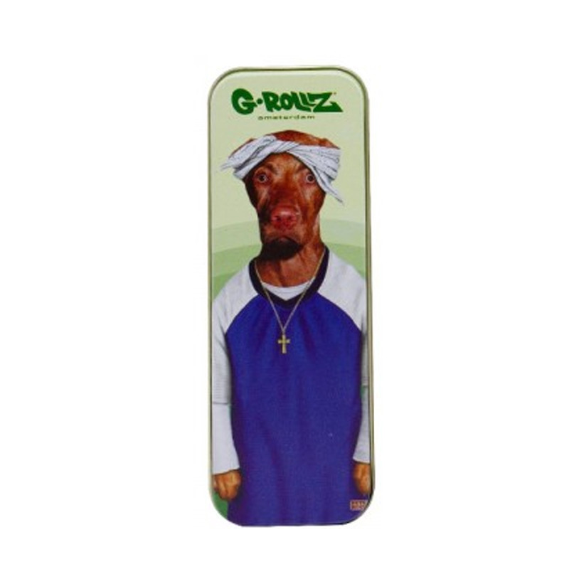 G-ROLLZ | RAP PETS ROCK STORAGE BOX SMALL SET 3 12X4X2.5CM