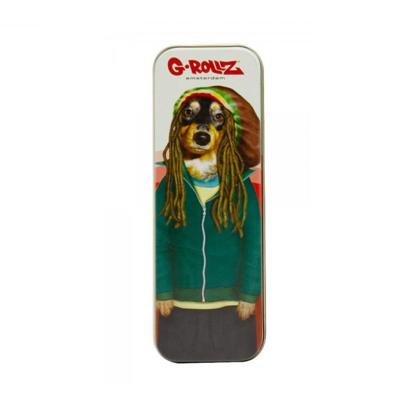 G-ROLLZ |REGGAE PETS ROCK KONSERVENDOSE. SMALL SET 1 12X4X2.5CM