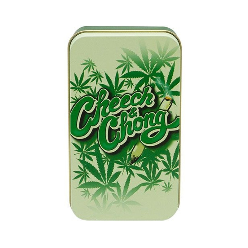 G-ROLLZ | CHEECH & CHONG - BOX MEDIUM DUNKEL 11.5X6.5X2.3CM DIS1